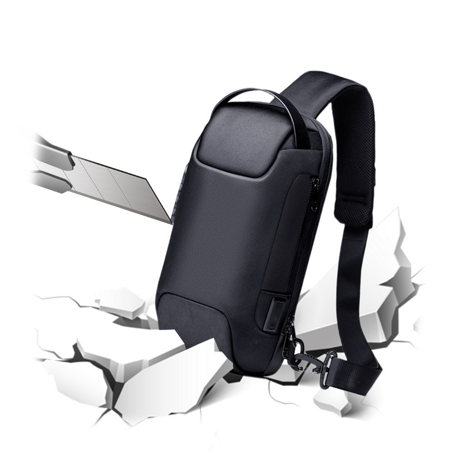 Gray helmet for bikers