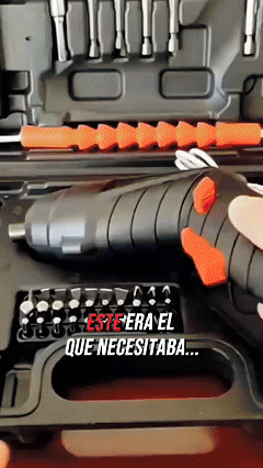 JUEGO DE DESTORNILLADORES ELECTRICOS