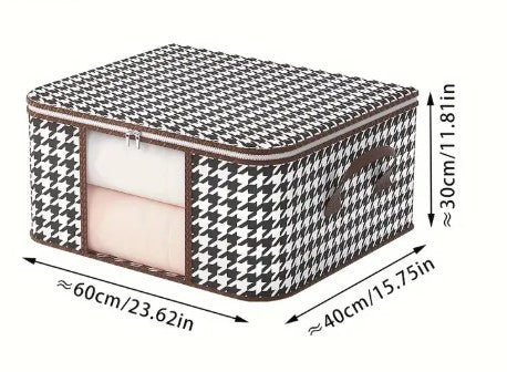 Caja Organizadora Premium Black & White - Para Ropa y Tendidos