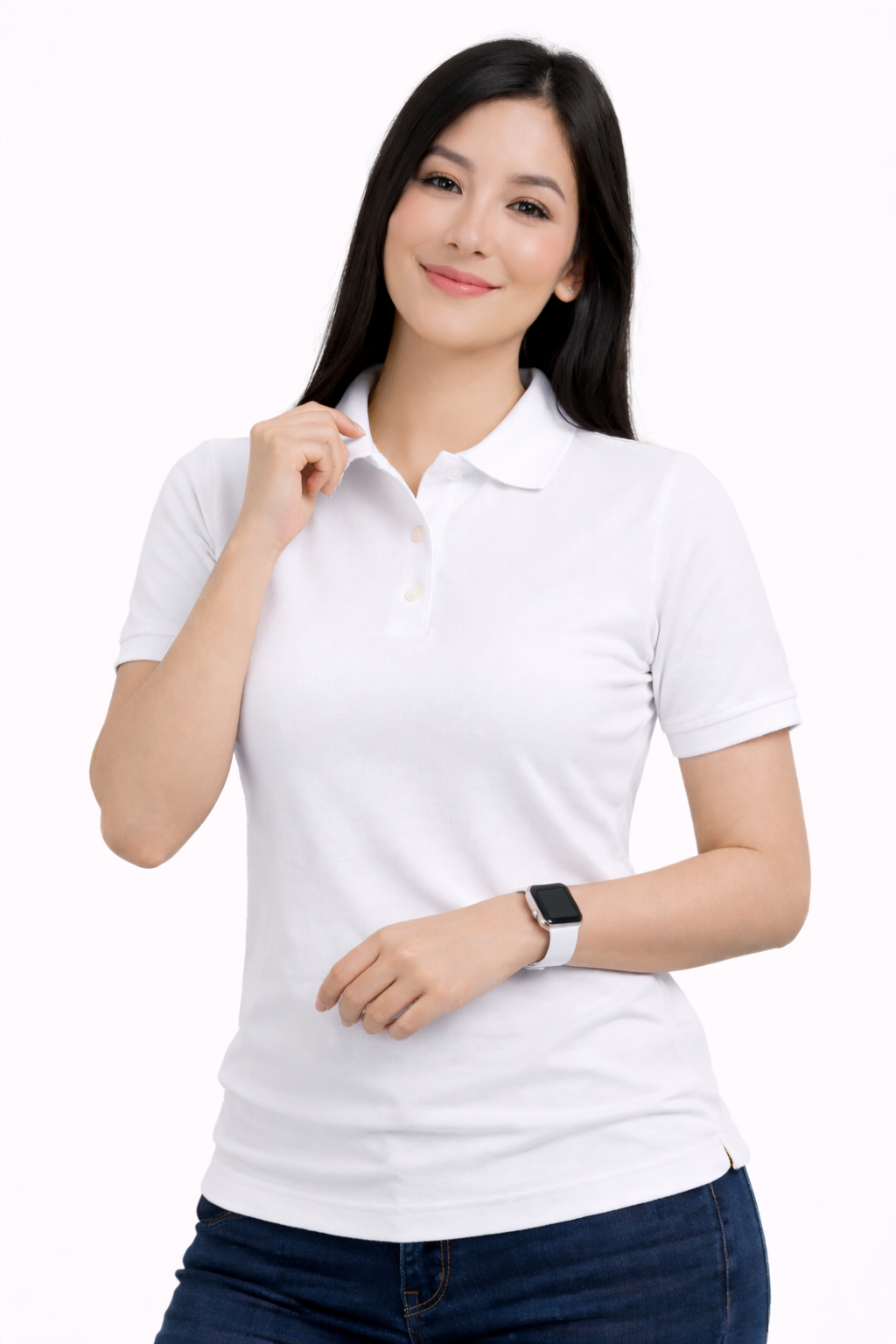 Camiseta Polo Essential Para Dama