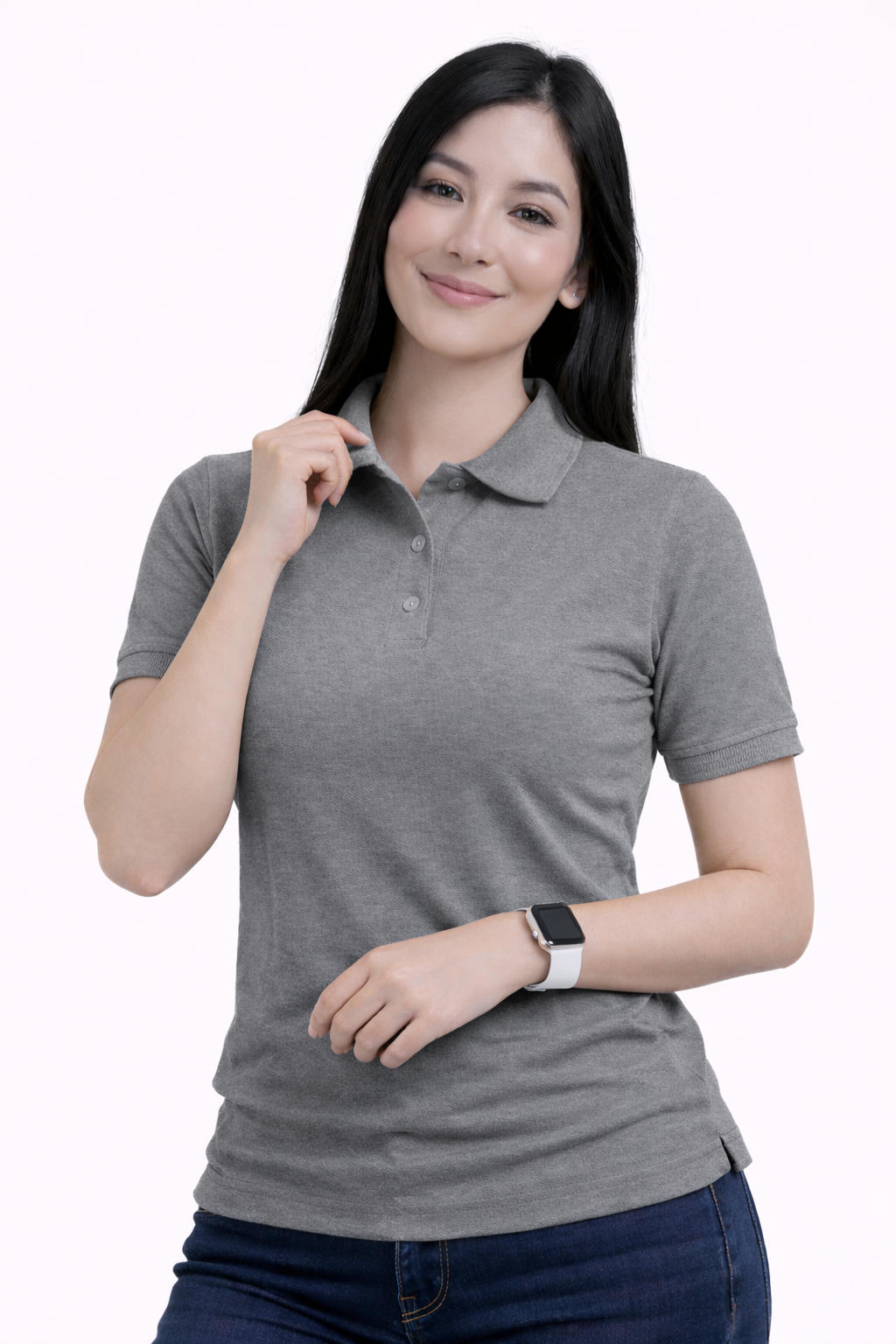 Camiseta Polo Essential Para Dama