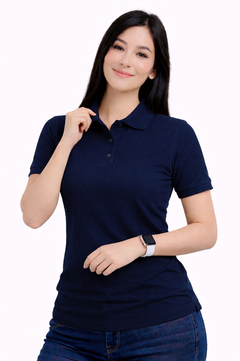 Camiseta Polo Essential Para Dama