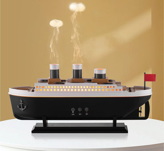 Humidificador & Difusor Escultural - Edición Steamship